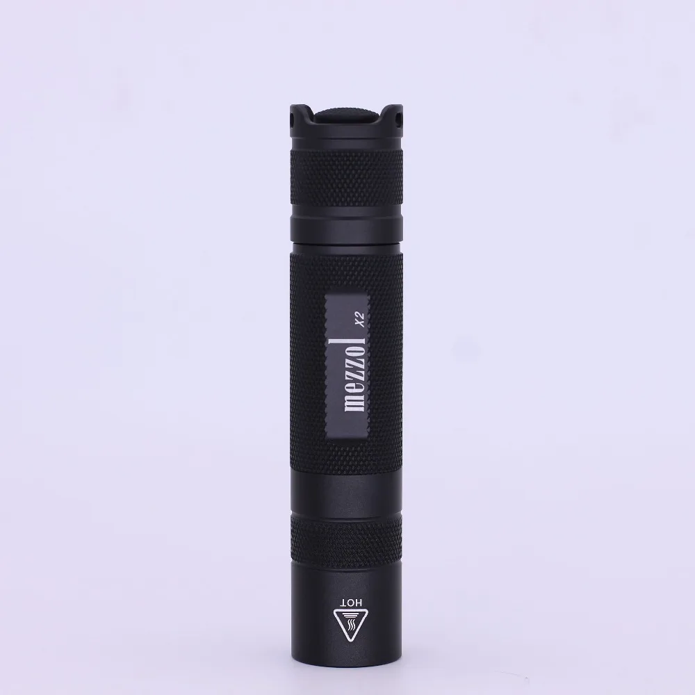 Mezzol X2 черный Cree XML2 U3-1A EDC lanterna велосипед, светильник для кемпинга, лампа для велосипеда