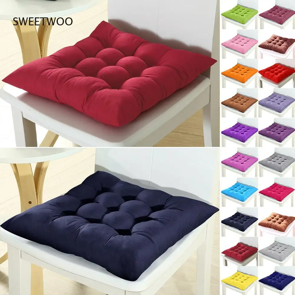 

1/2/4Pcs Chair Seat Back Cushion Keep Worm Home Decorative Nordic Abrasive Material Chairs Sofa Adult Child Seat Cushion