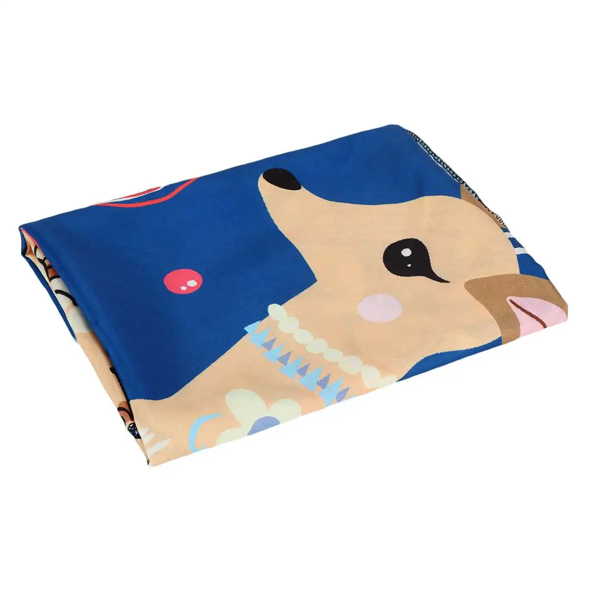 Deer 68*183 см Нескользящие, для йоги коврик из микрофибры полотенце для фитнеса тренажерного зала фитнес тренировка Пилатес одеяло - Цвет: Deer