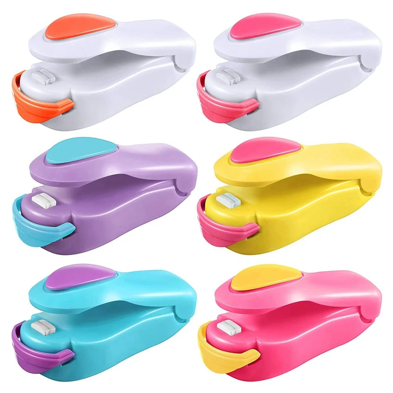 

Mini Heat Sealing Machine Portable Handheld Heat Bag Sealer Bag Sealer for Plastic Bags Food Saver Storage Supplies
