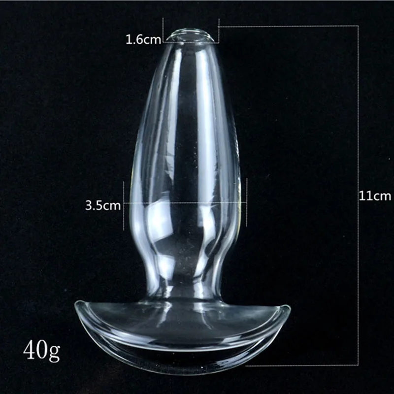 Glass Enema Hollow Ass Plug Peeping Vaginal Anal Dilator Stuffed G Spot Prostate Massage Masturbator | Красота и здоровье