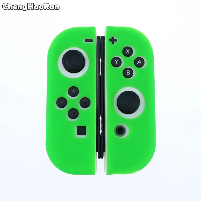 F ChengHaoRan силиконовый резиновый чехол для nintendo Switch контроллер Joy-Con для переключателя NX NS Joycon Grip защитный чехол - Цвет: F