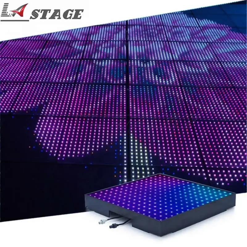 

LED Tile Bar DJ Stage Panels 15x15 pixel Video Digital Dance Floor Wedding Dancing Floor Disco Stage Light