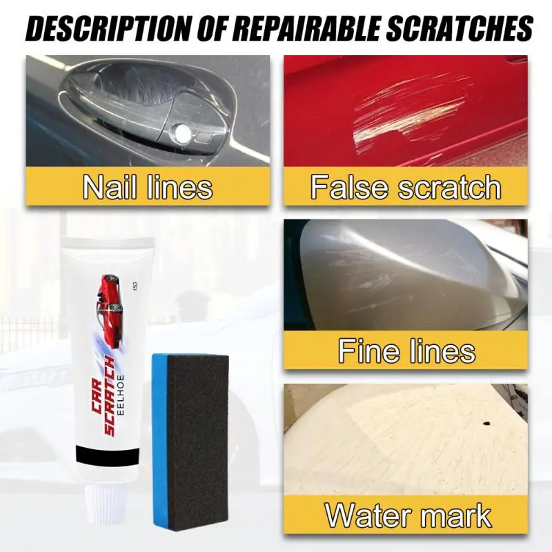 

Воск для полировки и ремонта царапин автомобиля, средство для удаления царапин