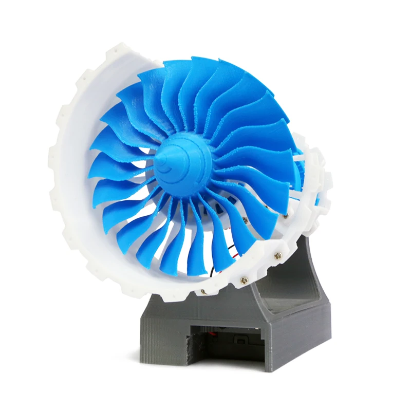 Turbofan Engine Model Airplane model Aircraft Electric 3D printing Passenger Aviation DIY Kit |