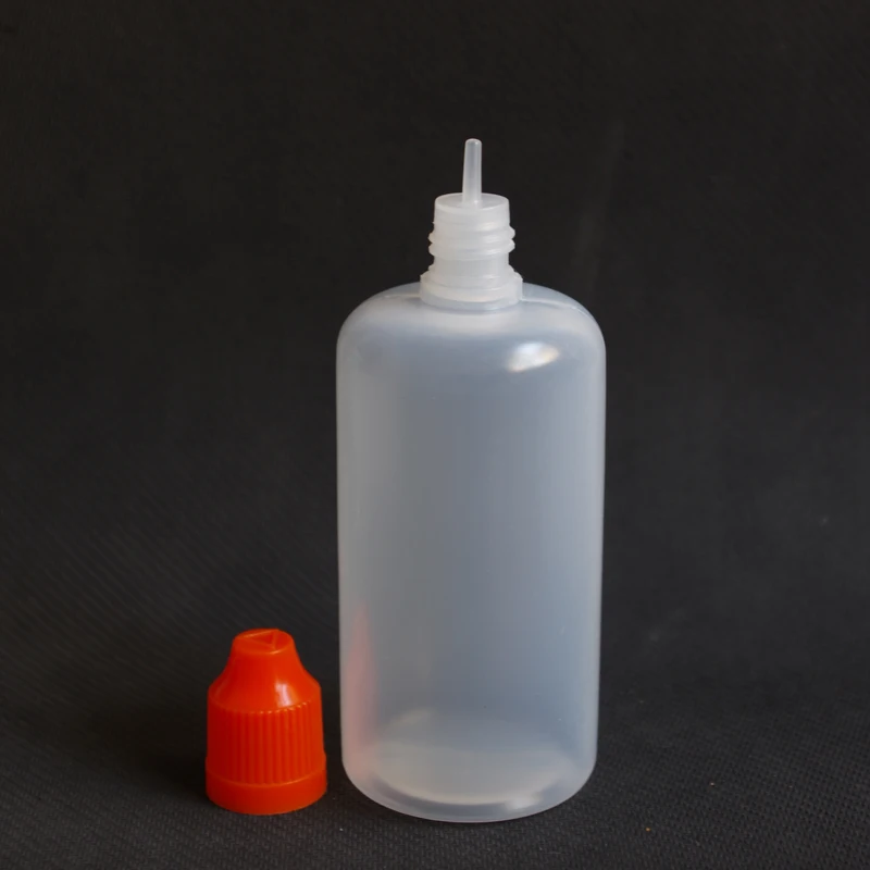 Оптовая продажа с фабрики 500 шт. пластиковая бутылка капельница 100 мл крышкой для