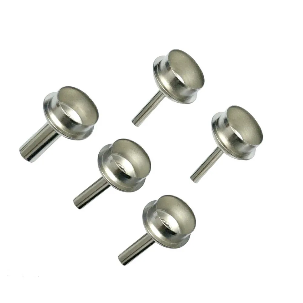 

5pcs 45 Degree Bent Curved Heat Nozzles For QUICK 861DW Hot Air Rework Station 3/4/5/7/8/10mm Curved Hot Nozzle