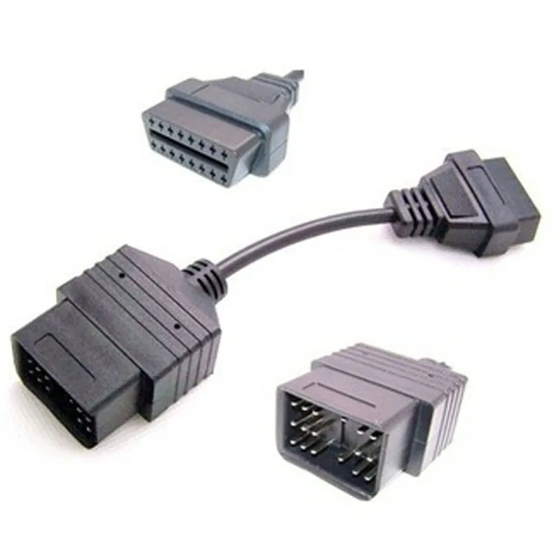 Новый OBD1 для Toyta 17Pin к OBD2 16Pin Female OBD Удлинительный кабель Разъем Автомобильный