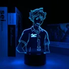 Ночник Haikyu 3D В Стиле Аниме Haikyuu, светодиодный светильник для спальни, украшение на день рождения, ночсветильник с питанием от батареи, подарок, манга