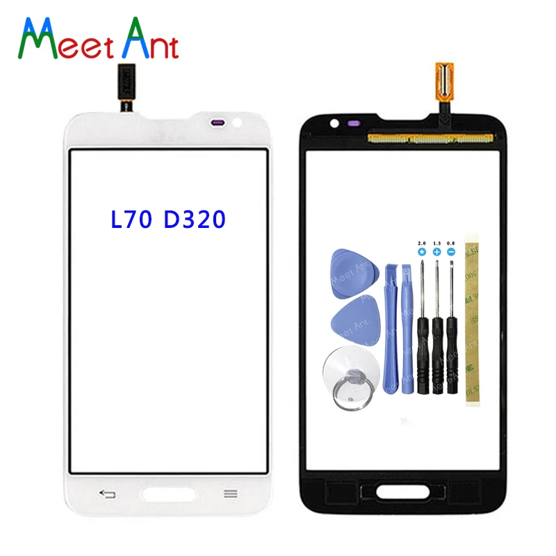 Сенсорный экран с дигитайзером для LG L70 D320 и D325 4 5 дюйма внешнее стекло панель