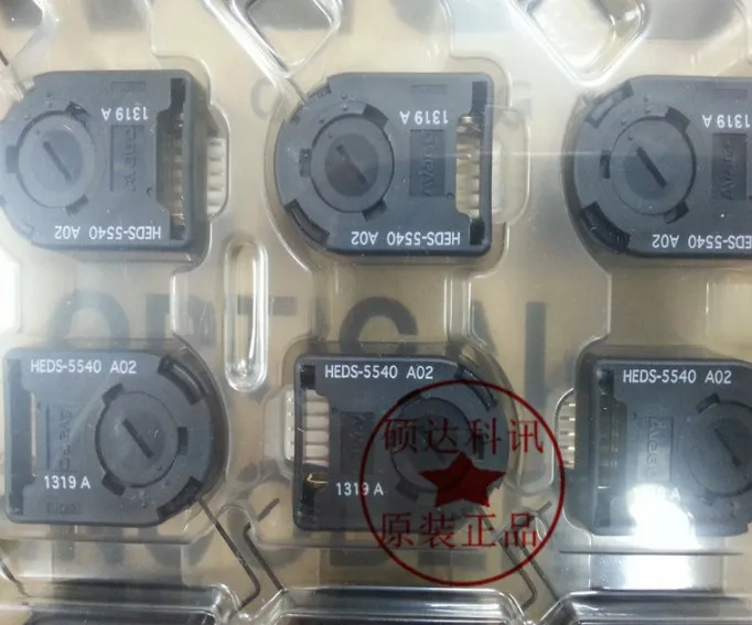 

[VK] original HEDS-5540#A02 HEDS-5540 A02 Encoders 3 Channel 500 CPR 3mm Metal CW