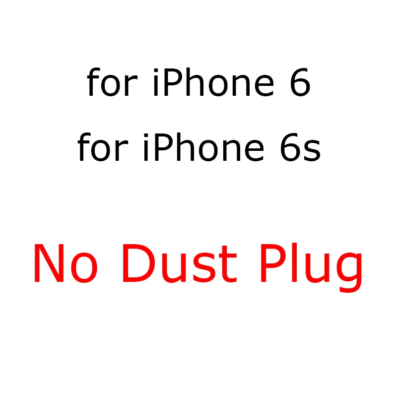 Clear Пылезащитная заглушка для силиконовый чехол для iPhone 6 6s 7 8 Plus X XS Max XR роскошный мягкий ТПУ полнозащитный Прозрачный чехол для iPhone 8 Plus XSMax - Цвет: Clear