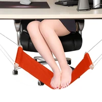 creative simple foot hammock lazy casual desk rest foot put feet foot swing footrest office break