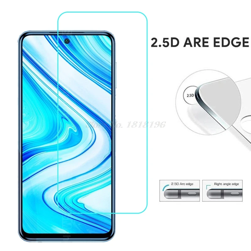 Закаленное стекло для Xiaomi Redmi Note 9 Pro Max Высококачественная защитная пленка