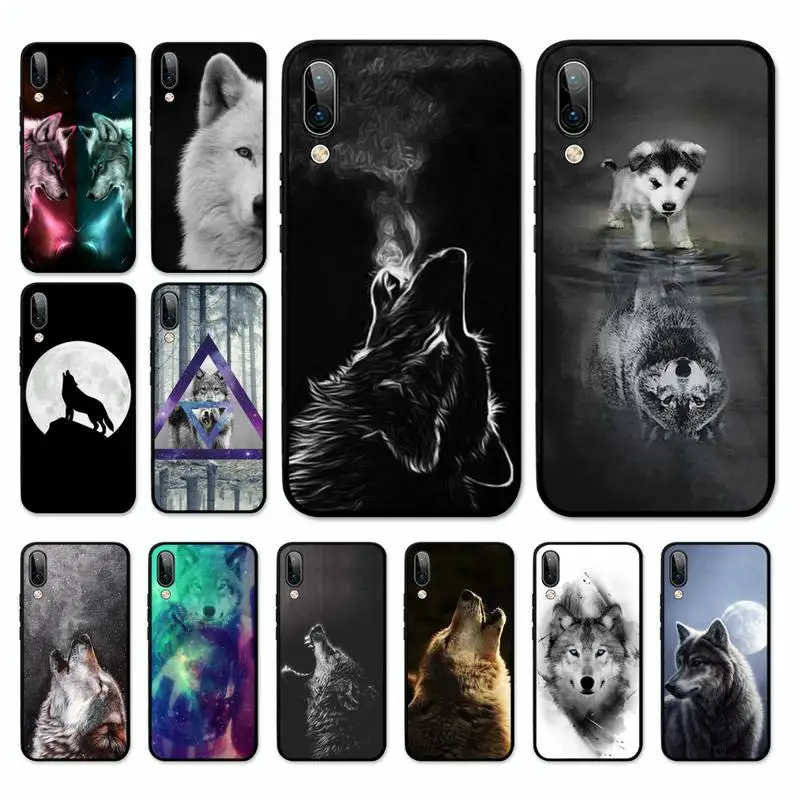 

Animal wolf art Phone Case For OPPO A9 A7 A3S A1K F5 Reno 2 Z Realme 6 5 Pro C3 Vivo Y91C Y51 Y31 Y19 Y17 Y11 V17