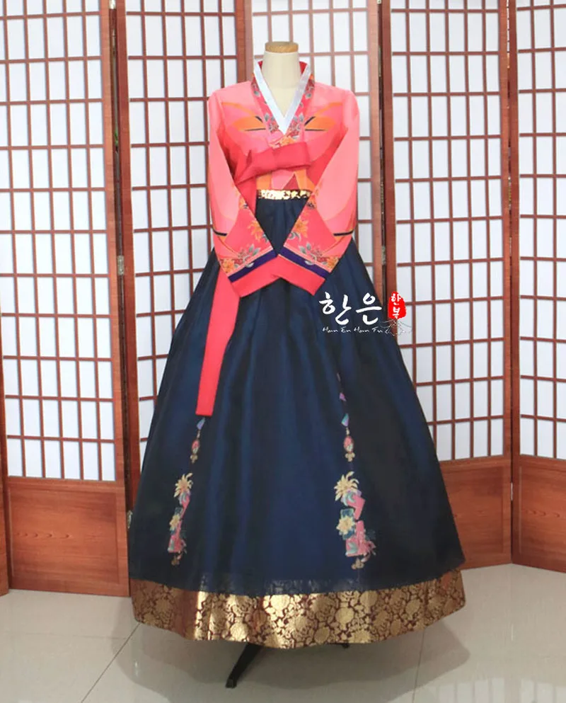 Женский корейский ханбок юбка женский костюм новый улучшенный сценический для