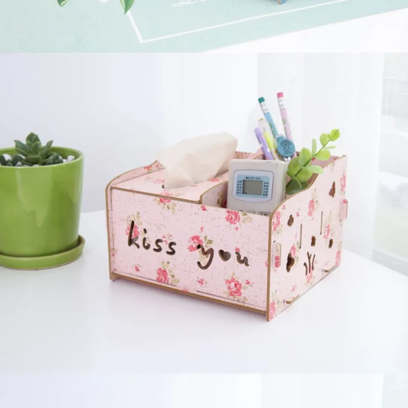 Деревянный держатель для пульта дистанционного управления настольная