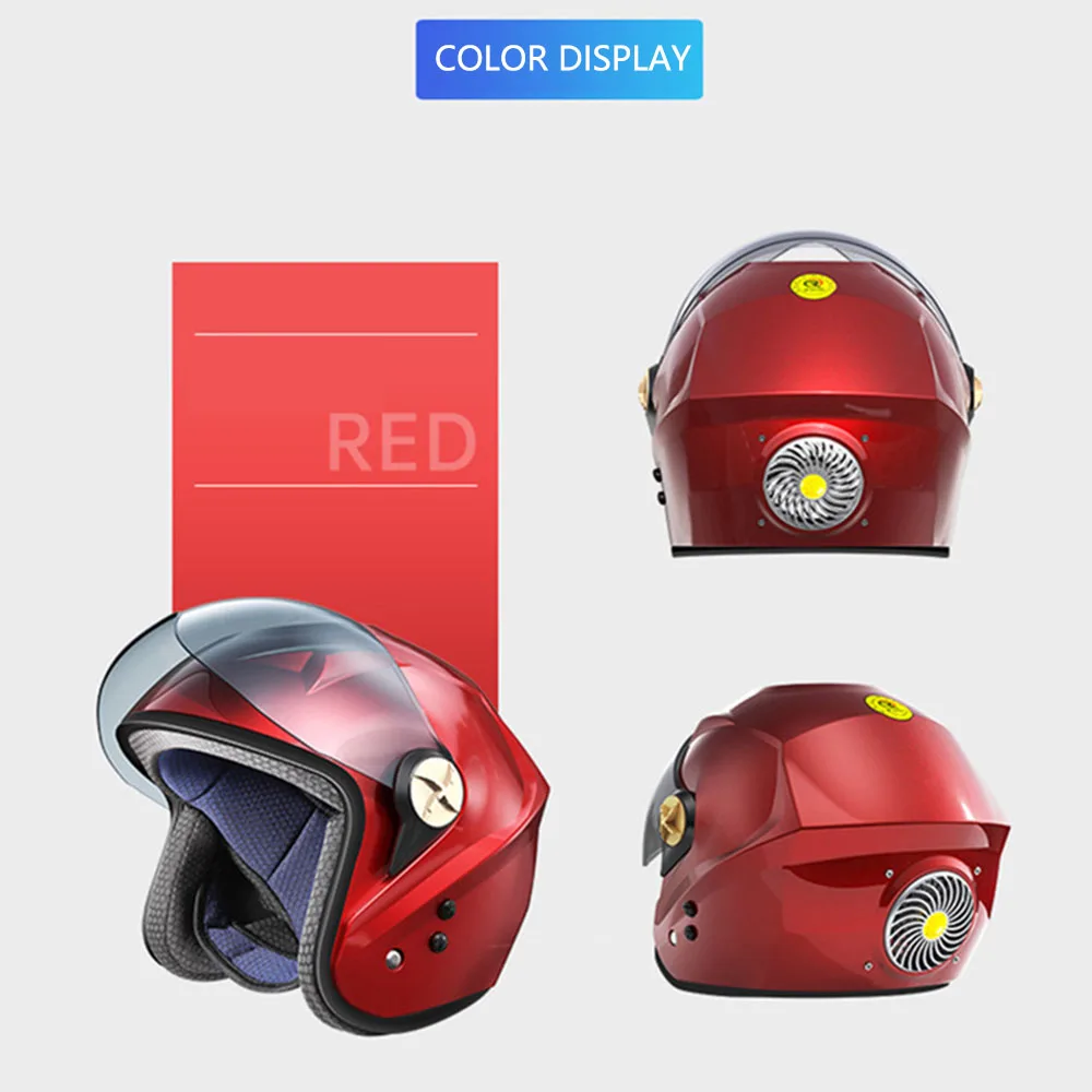 Шлем для мотоцикла универсальный шлем с солнечной батареей из АБС поддержкой