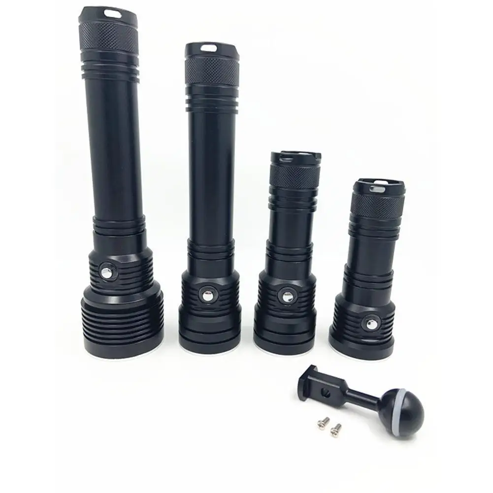 

4000LM 30-50m Deep Diving Flash Light Long-range Aluminum Torch D170