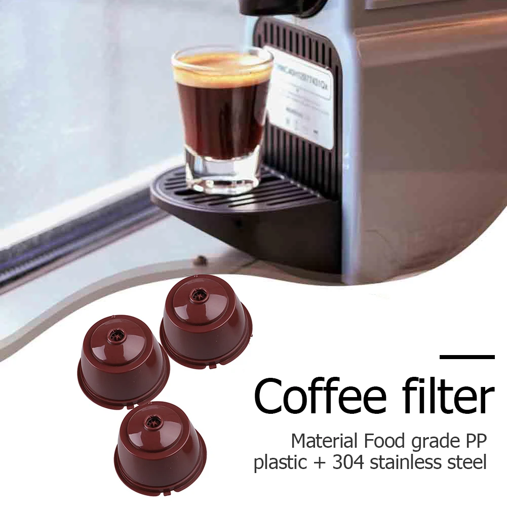 3 шт. многоразовые кофейные капсулы для Nespresso Dolce Gusto | Дом и сад