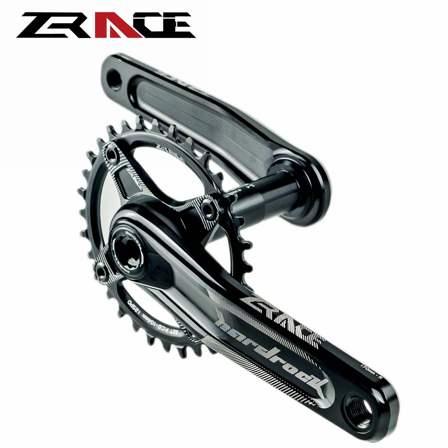 HARDROCK ZRACE 1x10 11 12 скоростной кривошипный комплект для MTB XC / AM DH FR 170 175 мм 32T 34T BB83 BB68 73 ERA