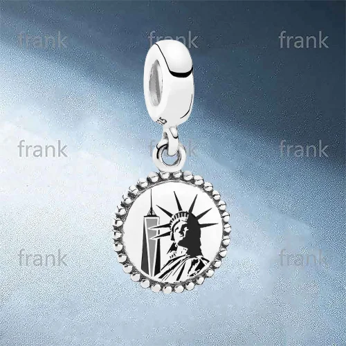 

2021 New Sterling Silver Hip Hop Art Letter Statue of Liberty Sterling Silver Gothic Punk Pendant Harajuku Gift ENG791169_6