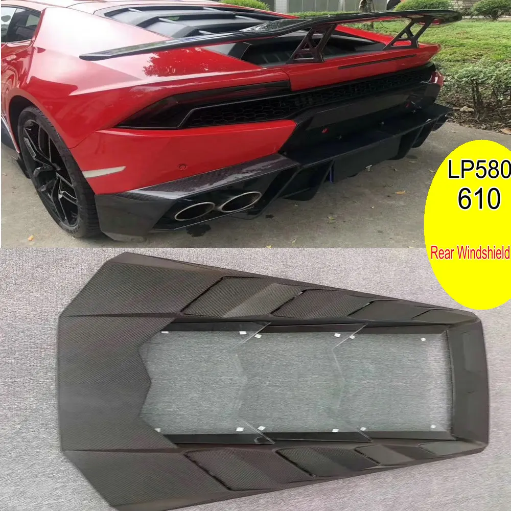 Чехол из углеродного волокна для заднего лобового стекла Lamborghini LP580 610 боди