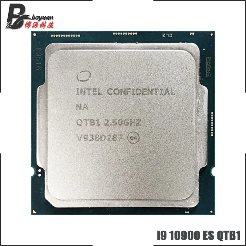 Процессор Intel Core i9 10900 es QTB1 2 5 ГГц десятиядерный двадцать потоков ЦПУ L2 = МБ L3 20 65 Вт