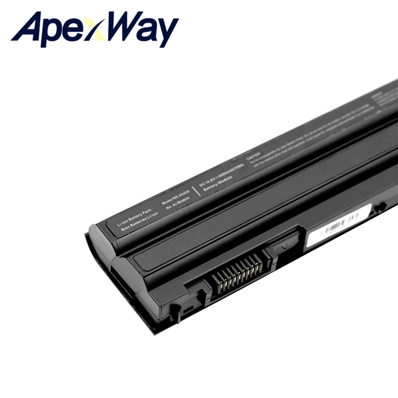 Аккумулятор ApexWay для Dell Latitude E5420 E5430 E5520 E5520m E5530 E6120 E6420 E6430 E6520 E6530 Vostro 3460 3560|battery for