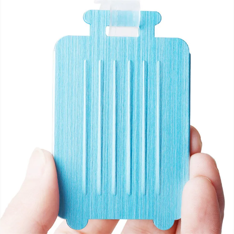 Горячая Распродажа 1 шт. новый чемодан Мультяшные бирки для багажа дизайнерская