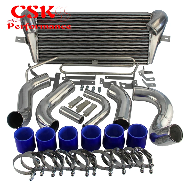 Подходит для MAZDA 93 94 95 96 97 RX7 FD3S FMIC передний кулер + трубопровод TURBO