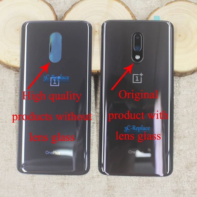 Оригинальный Новый 6 4 дюймов для OnePlus 7 1 + GM1901 GM1903 задняя Батарея крышка дверца