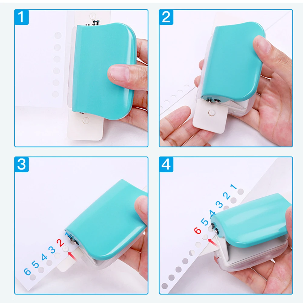 A4(30 Holes) B5(26 A5(20 Holes ) Diy Hole Puncher Loose Leaf Punch Handmade Loose-leaf Paper For Office | Канцтовары для офиса и