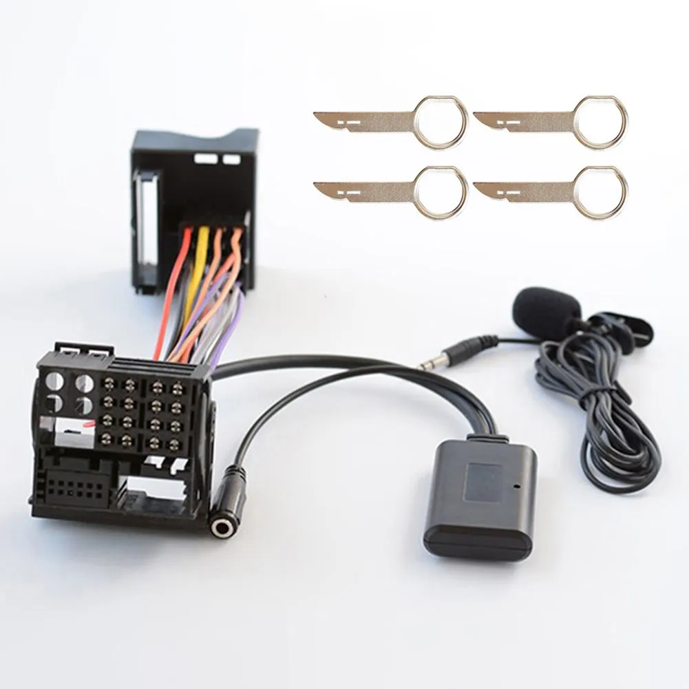 

Bluetooth Aux-In Audio Cable Harness Adapter Duable For Ford Mondeo Focus Aux Bluetooth-compatible Adapter