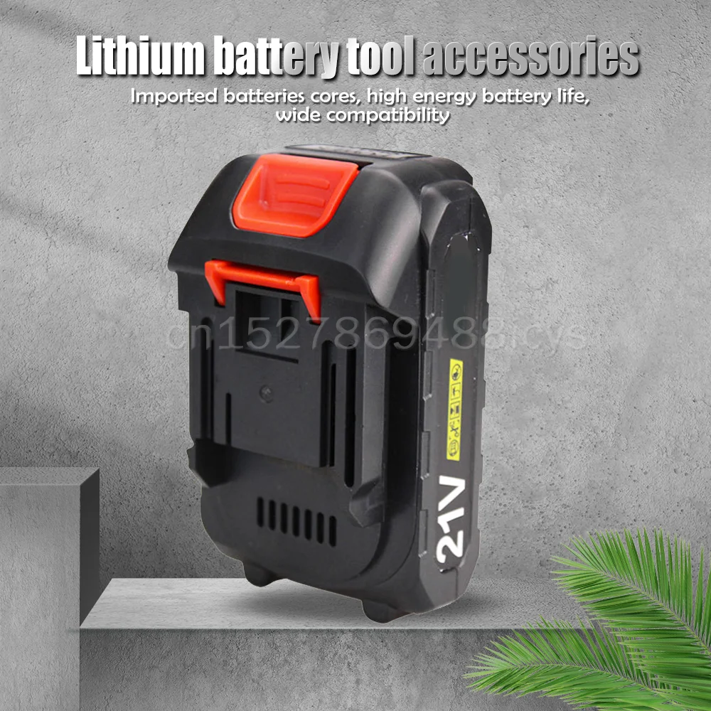 Buy 21V 1500mAh Electric Drill Rechargeable Lithium Li-ion 18650 Battery For Cordless Screwdriver Power Tools Hand Accessories on
