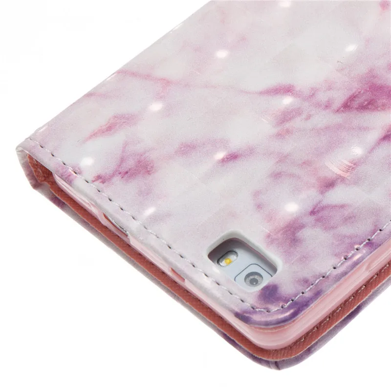 3D мраморный Блестящий Плетеный Бумажник кожаный чехол для телефона подставка ID