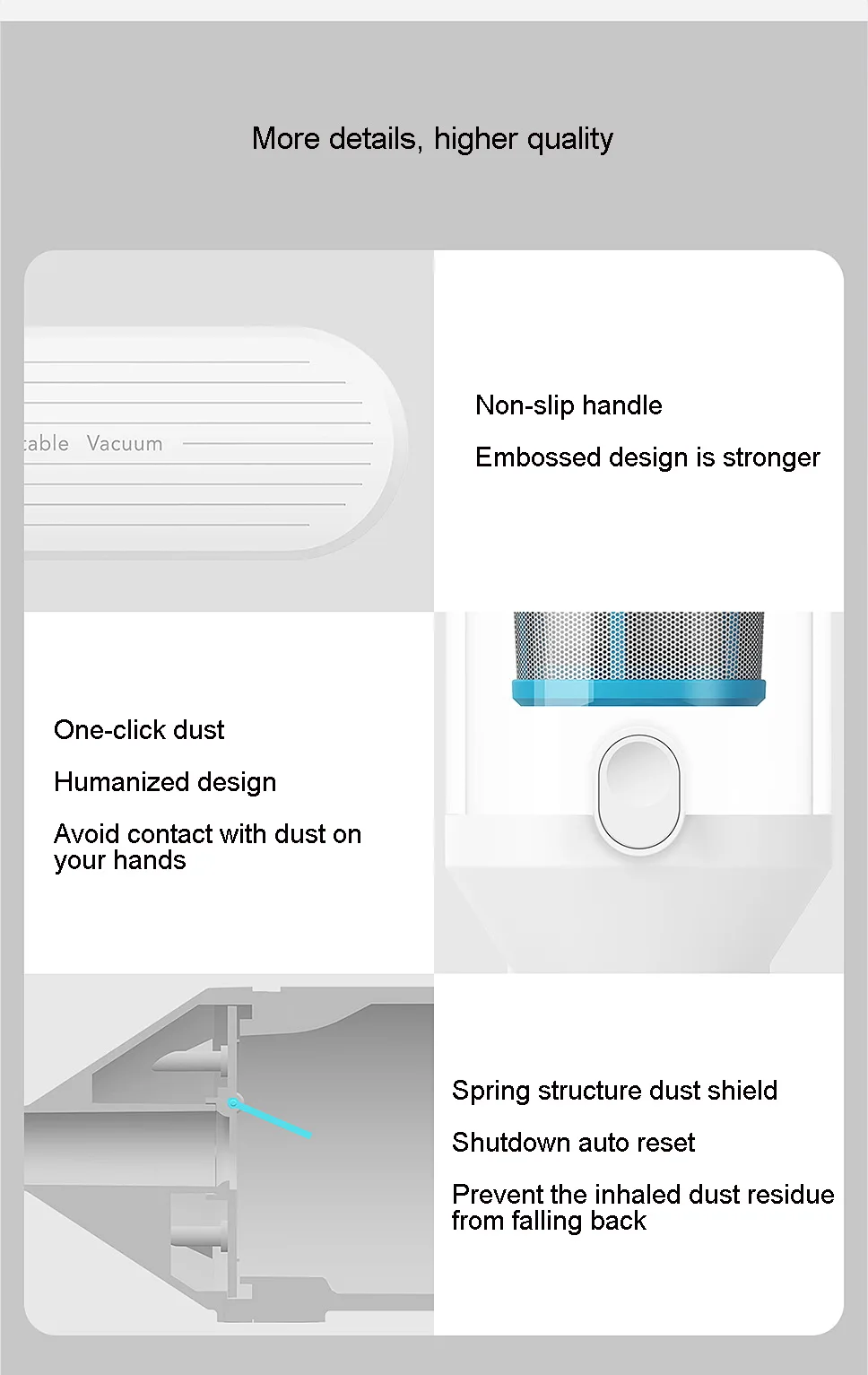 Новейший XIAOMI MIJIA Coclean пылесос 120 Вт 16800Pa 40AW Ручной беспроводной супер сильный всасывающий Пылесос без шума для дома и автомобиля