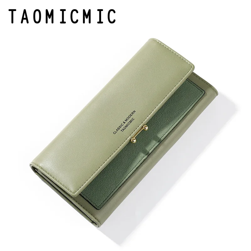 Длинный женский кошелек сумка для мобильного телефона модный сумочка монет