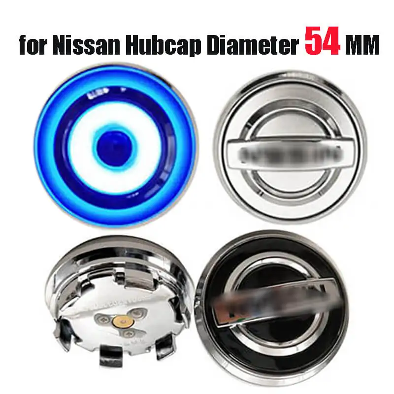 54 мм Водонепроницаемые светодиодные плавающие колпачки для колес с логотипом