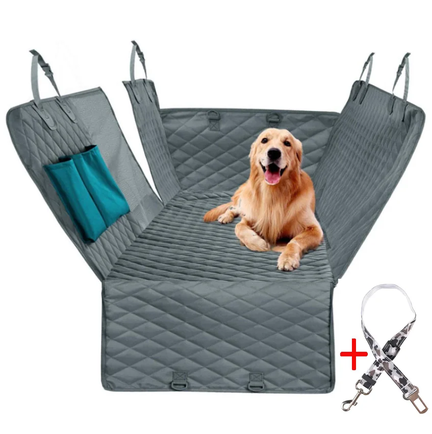 

Pet Car Seat Cover Waterproof Dog Transport Cushion Car Rear Seat Protection Cushion Pet Hammock Washable Disassembly Supplies