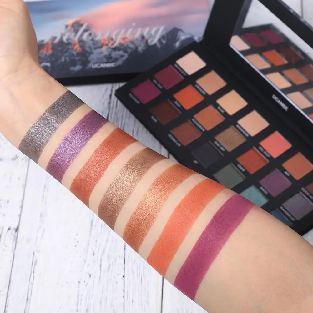 Тени Beauty MISS ROSE нюдовые водостойкие для макияжа глаз профессиональные Сияющие