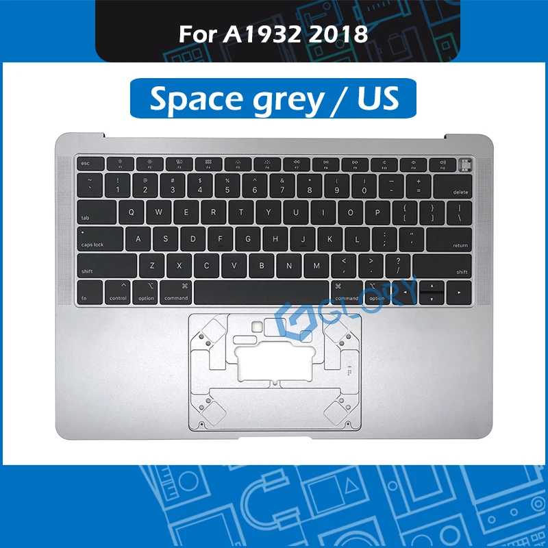 Новый серый макет пространства США A1932 Топ чехол для Macbook Air Retina 13 &quotA1932 Topcase Palmrest