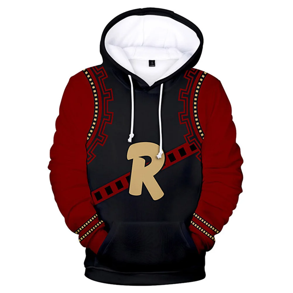 

My Hero Academia Cosplay Kirishima Eijiro Costume Hoodie Tops Adult Hooded Sweatshirt Women Men‘s Pullover