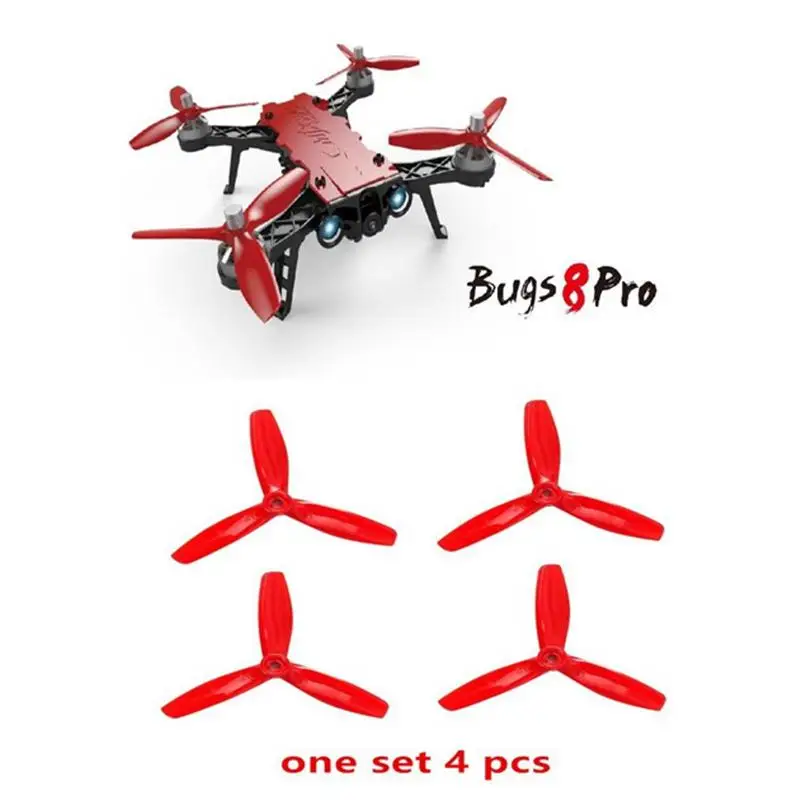 4 шт. Пропеллер для MJX B8PRO Дрон Дистанционное Управление самолета Запчасти |