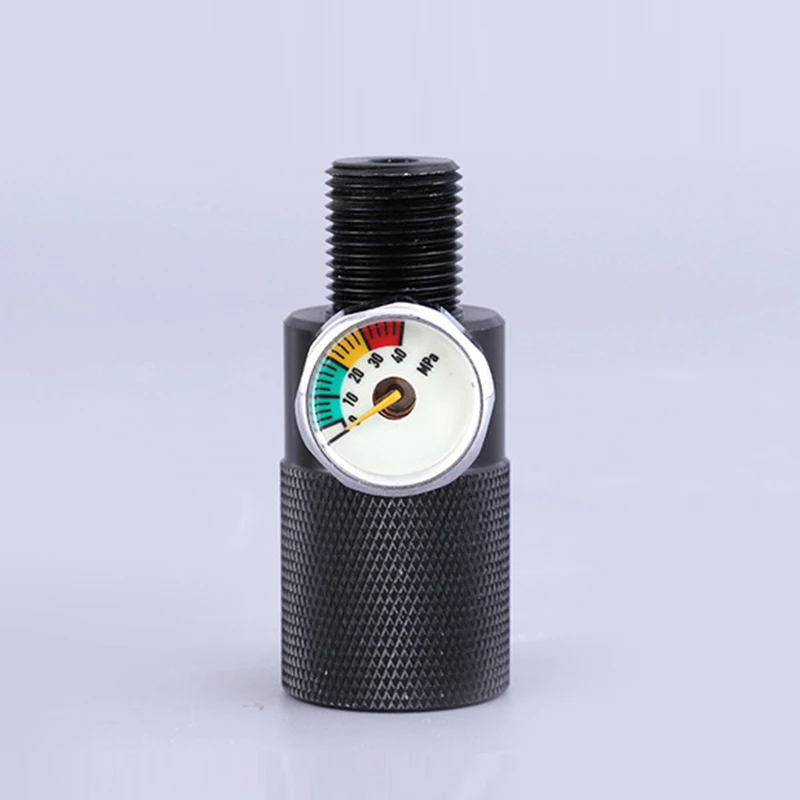 Переходник для заправки бака с наружной резьбой 8 мм алюминиевый 40 МПа светящийся