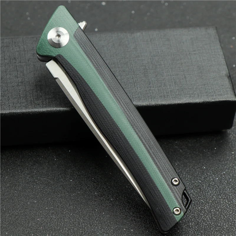 

Folding knife outdoor survival camping hunting knife D2 steel tactical equipment sharp high hardness tactical defense EDC tool