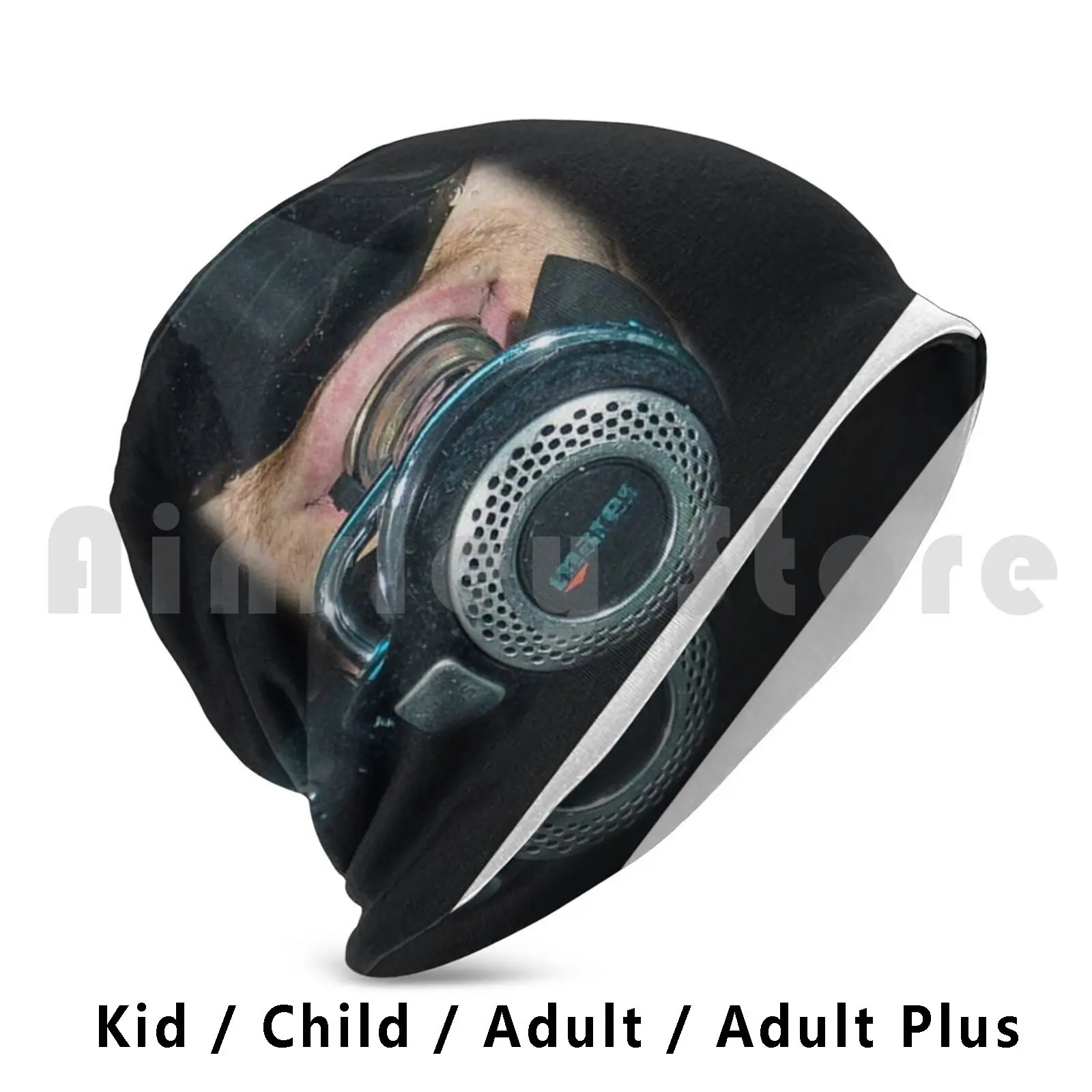 Вязаная Шапка-бини с регулятором для дайвинга 1358 мужские шапки-бини принтом