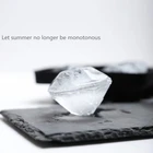 3D бриллиантовый череп, строительный кубик, форма для шоколада, лоток для мороженого, инструмент сделай сам, кубик для виски, вина, коктейля, льда