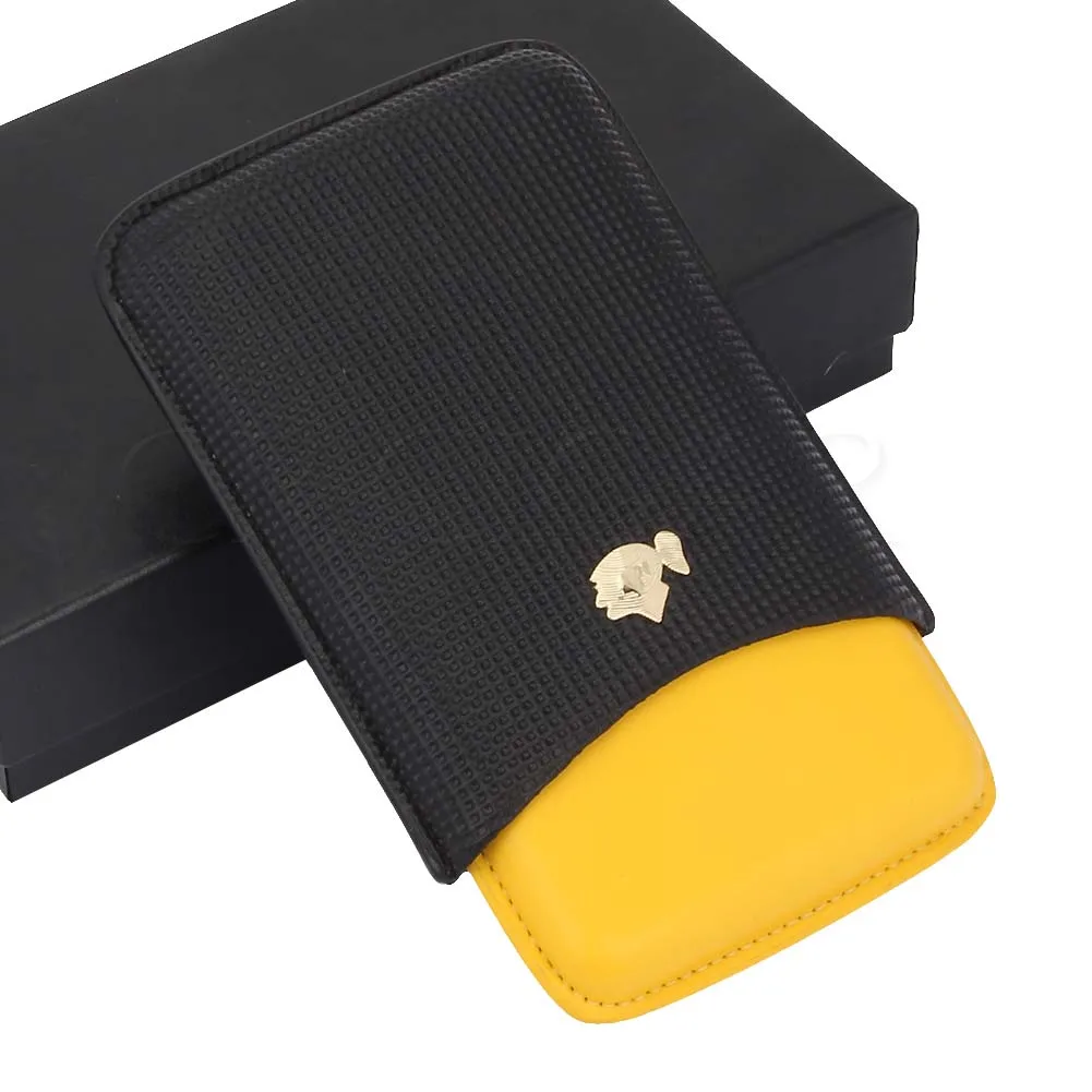 COHIBA чехол для сигар Letaher Портативный путешествий на открытом воздухе коробка