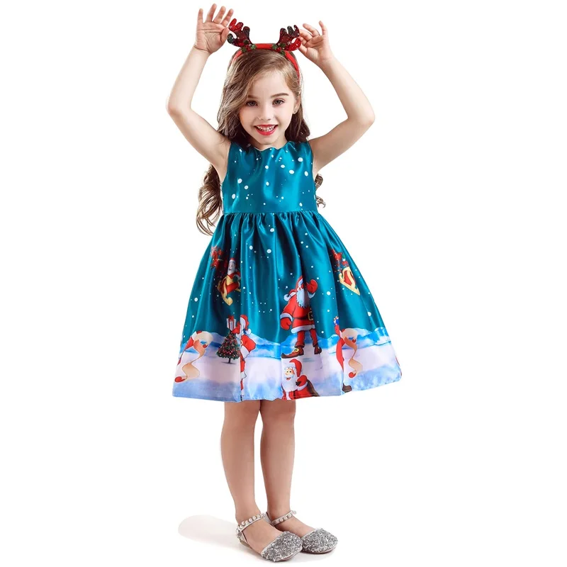 Only Dress 4 Вечерние рождественские платья принцессы с жасминовым принтом для девочек от 4 до 10 лет детские маскарадные костюмы на Хэллоуин для детей, нарядные вечерние платья - Цвет: Only Dress 4